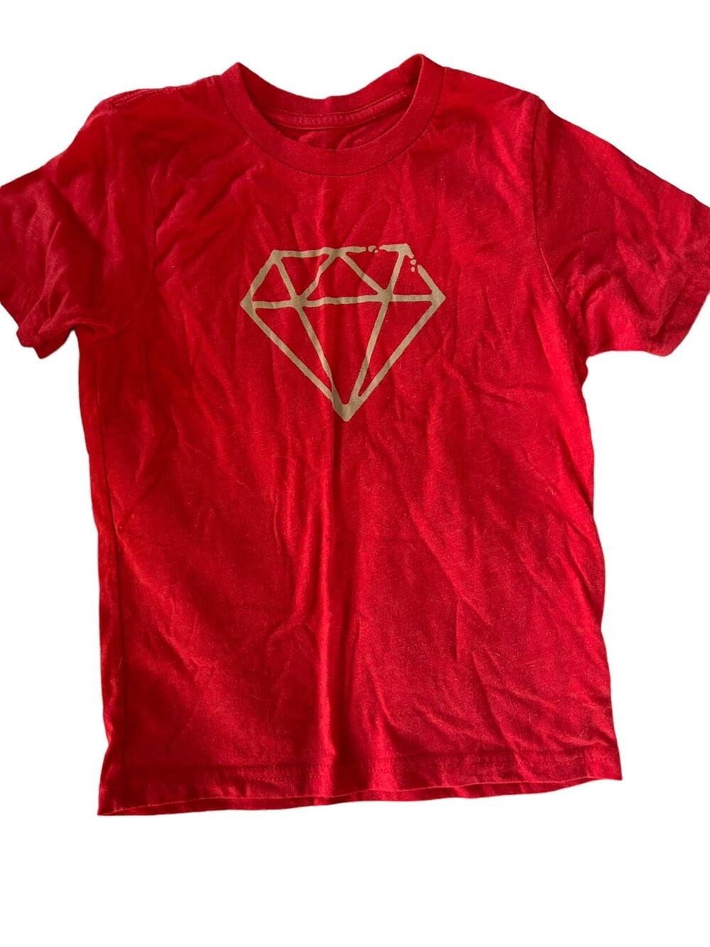 Wohven Red Diamond Shirt size small